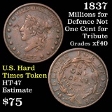 1837 U.S. Hard Times Token 