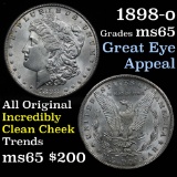 1898-o Morgan Dollar $1 Grades GEM Unc (fc)