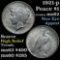 1921-p Peace Dollar $1 Grades Select Unc (fc)