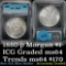 1880-p Morgan Dollar $1 Graded ms64 by ICG