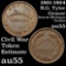 1861-1864 MI 225 CI-2a MICH, DETROIT R.G. TYLER TOKEN Civil War Token 1c Grades Choice AU