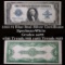 1923 Large size Blue Seal Silver Certificate $1 Grades Choice AU