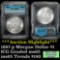 ***Auction Highlight*** 1887-p Morgan Dollar $1 Graded ms65 by ICG (fc)