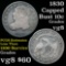 1830 Capped Bust Dime 10c Grades vg, very good