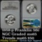 NGC 1958-p Franklin Half Dollar 50c Graded ms65 by NGC
