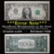 1977 Fed Reserve not Green seal San Francisco $1 Grades Choice AU (fc)