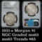NGC 1921-s Morgan Dollar $1 Graded ms63 by NGC
