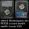 PCGS 1963-d Washington Quarter 25c Graded ms65 by PCGS