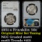NGC 1951-s Franklin Half Dollar 50c Graded ms65 by NGC