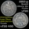 1883-p Seated Liberty Dime 10c Grades vf, very fine