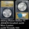 ANACS 1924-p Peace Dollar $1 Graded au58 by Anacs