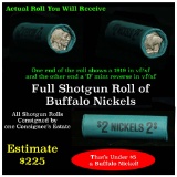 Roll of Buffalo Nickels, 1929 & 'P' Mint Ends Buffalo Nickel 5c