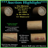 ***Auction Highlight*** Morgan dollar $1 roll ends 1890 & 'cc', better than
