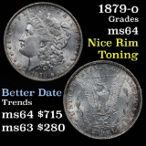 *** Auction Highlight *** 1879-o Morgan Dollar $1 Grades Choice Unc (fc)