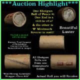 Bankers Trust Shotgun Roll of Peace dollars 1923 & D on ends Peace Dollar $