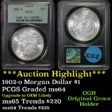 ***Auction Highlight*** PCGS 1902-o Morgan Dollar $1 Graded ms64 by PCGS (fc)
