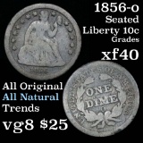 1856-o Seated Liberty Dime 10c Grades vg, very good