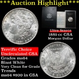 ***Auction Highlight*** 1881-cc GSA Morgan Dollar $1 Grades Choice Unc. Ult