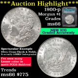 ***Auction Highlight*** 1900-p Morgan Dollar $1 Graded ms66 by ICG (fc)