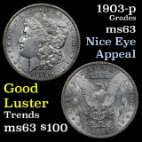 1903-P Morgan Dollar $1 Grades Select Unc