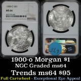 1900-o Morgan Dollar $1 Graded ms64 by NGC
