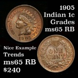 1905 Indian Cent 1c Grades vf, very fine (fc)