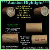 ***Auction Highlight*** Morgan dollar $1 roll ends 1885 & 'cc', better than