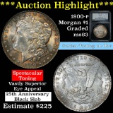 ***Auction Highlight*** NGC 1900-p Morgan Dollar $1 Graded ms63 by NGC (fc)