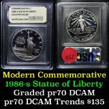 1986-s Liberty Modern Commem Dollar $1 Graded GEM++ Proof Deep Cameo by USCG