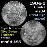 1904-o Morgan Dollar $1 Grades Choice Unc