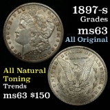 1897-s Morgan Dollar $1 Grades Select Unc