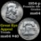 1954-p Franklin Half Dollar 50c Grades Choice Unc frosty luster