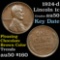 Much better Date 1924-d Lincoln Cent 1c Grades AU, Almost Unc pleasing chocolate brown color