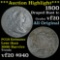 ***Auction Highlight*** 1800 Draped Bust Large Cent 1c Graded vf20 By ICG (fc)