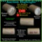 ***Auction Highlight*** Unc Shotgun Roll Peace dollars 1935 & 's' mint on ends Peace Dollar $1 (fc)