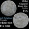 All Original 1834 Capped Bust Half Dollar 50c Grades f+