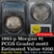 Superb toning PCGS 1882-p Morgan Dollar $1 Graded ms63 by PCGS All original
