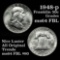 Blast White 1948-p Franklin Half Dollar 50c Incredibly strong Bell Lines Grades Choice Unc FBL