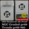 Spectacular NGC 1964 Roosevelt Dime 10c Graded pf69 By NGC near perfection