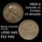 Much better Date 1912-s Lincoln Cent 1c Grades vf details (fc)