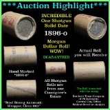 ***Auction Highlight*** Solid date Morgan $1 roll 1896-o, better than avg circ Morgan Dollar $1 (fc)