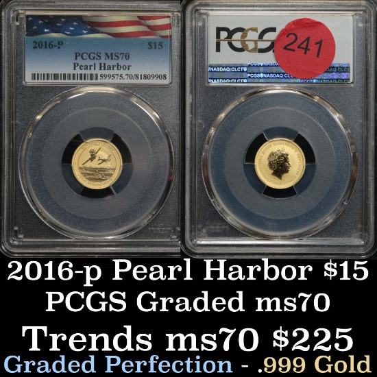 PCGS 2016-p Commemorative $15 Graded ms70 by PCGS (fc)