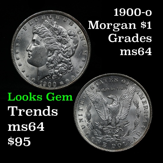 1900-o Morgan Dollar $1 Grades Choice Unc