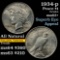 1934-p Peace Dollar $1 Grades Select+ Unc (fc)