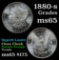 1880-s Morgan Dollar $1 Grades Gem Unc