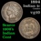 1894 Indian Cent 1c Grades vg+