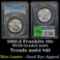 PCGS 1960-d Franklin Half Dollar 50c Graded ms64 By PCGS