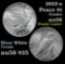 1922-s Peace Dollar $1 Grades Choice AU/BU Slider