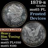 1879-s Morgan Dollar $1 Grades Gem Unc PL (fc)