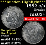 ***Auction Highlight*** 1882-o/s Morgan Dollar $1 Grades Select+ Unc (fc)